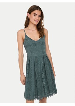 ONLY Sukienka letnia Helena 15204799 Khaki Regular Fit ze sklepu MODIVO w kategorii Sukienki - zdjęcie 182754761