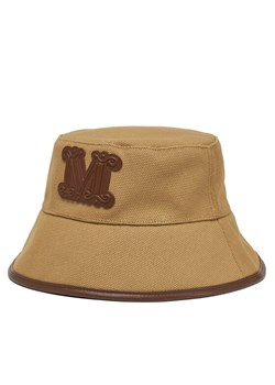 Max Mara Beachwear Czapka z daszkiem Esperia 2516571029 Beżowy - id: 0000305075574 - marki Max Mara - 182754790 Max Mara Beachwear Czapka z daszkiem Esperia 2516571029 Beżowy ze sklepu MODIVO w kategorii Czapki z daszkiem damskie - zdjęcie 182754790