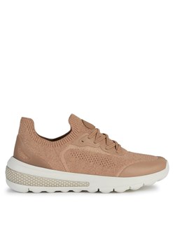 Geox Sneakersy D Spherica Actif D45THC 07Q7Z C8191 Beżowy ze sklepu MODIVO w kategorii Buty sportowe damskie - zdjęcie 182754792