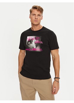 Off-White T-Shirt OMAA027F22JER0141068 Czarny Regular Fit ze sklepu MODIVO w kategorii T-shirty męskie - zdjęcie 182754920