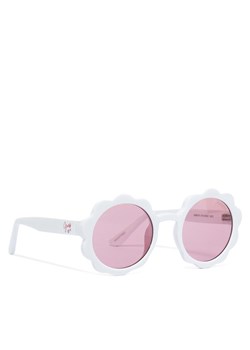 Guess Okulary przeciwsłoneczne GU00127 Biały ze sklepu MODIVO w kategorii Okulary przeciwsłoneczne dziecięce - zdjęcie 182754931