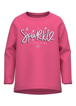 NAME IT Bluzka 13218927 Różowy Relaxed Fit ze sklepu MODIVO w kategorii Bluzki dziewczęce - zdjęcie 182754963