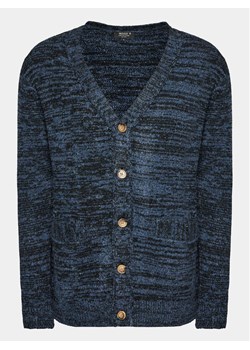 INDICODE Kardigan Akille 35-723 Granatowy Regular Fit ze sklepu MODIVO w kategorii Swetry męskie - zdjęcie 182754982