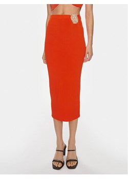 Patrizia Pepe Spódnica ołówkowa 2G0974/K021-R825 Pomarańczowy Slim Fit ze sklepu MODIVO w kategorii Spódnice - zdjęcie 182755040