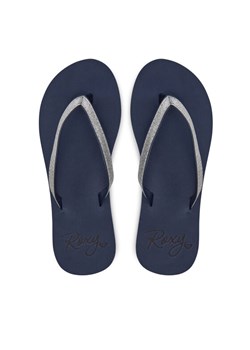 Roxy Japonki ARJL100673 Srebrny ze sklepu MODIVO w kategorii Klapki damskie - zdjęcie 182755184