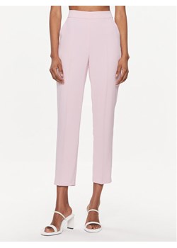 Pinko Spodnie materiałowe Parano 102861 7624 Różowy Regular Fit ze sklepu MODIVO w kategorii Spodnie damskie - zdjęcie 182755203