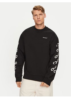 Off-White Bluza OMBA057F22FLE0071001 Czarny Regular Fit ze sklepu MODIVO w kategorii Bluzy męskie - zdjęcie 182755304