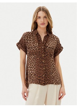 Vero Moda Koszula Bumpy 10331923 Brązowy Regular Fit ze sklepu MODIVO w kategorii Koszule damskie - zdjęcie 182755452