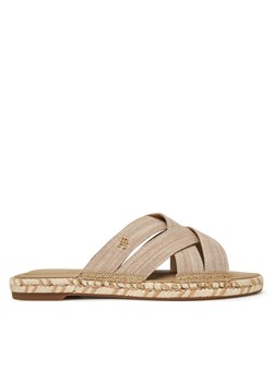 Tommy Hilfiger Espadryle Chambray Espadrille Mule FW0FW08501 Beżowy ze sklepu MODIVO w kategorii Espadryle damskie - zdjęcie 182755541