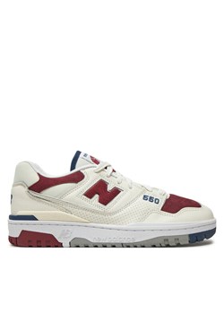 New Balance Sneakersy BB550VRC Biały ze sklepu MODIVO w kategorii Buty sportowe męskie - zdjęcie 182755570