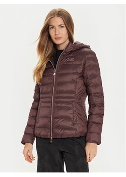 EA7 Emporio Armani Kurtka zimowa 6DTB04 TN88Z 1755 Brązowy Regular Fit ze sklepu MODIVO w kategorii Kurtki damskie - zdjęcie 182755724