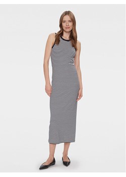 Tommy Hilfiger Sukienka letnia WW0WW41996 Granatowy Slim Fit ze sklepu MODIVO w kategorii Sukienki - zdjęcie 182755830