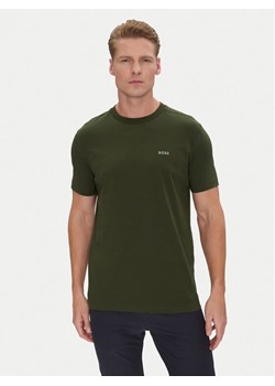 BOSS T-Shirt 50506373 Zielony Regular Fit ze sklepu MODIVO w kategorii T-shirty męskie - zdjęcie 182755841