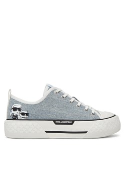 KARL LAGERFELD Trampki KL60614T Niebieski ze sklepu MODIVO w kategorii Trampki damskie - zdjęcie 182755843