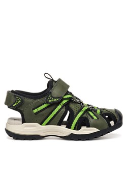 Geox Sandały Jr Borealis J450RB 014ME C3222 D Khaki ze sklepu MODIVO w kategorii Sandały dziecięce - zdjęcie 182755882