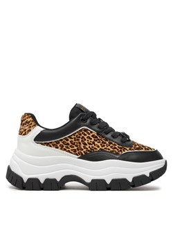 Guess Sneakersy Berrett FLTBER PEL12 Czarny ze sklepu MODIVO w kategorii Buty sportowe damskie - zdjęcie 182755903