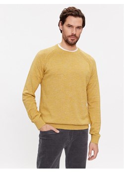 s.Oliver Sweter 2134591 Żółty Regular Fit ze sklepu MODIVO w kategorii Swetry męskie - zdjęcie 182756020