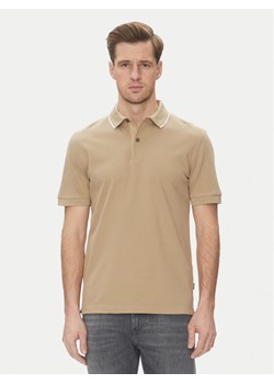 BOSS Polo H-Prout 59 50527650 Beżowy Regular Fit ze sklepu MODIVO w kategorii T-shirty męskie - zdjęcie 182756032