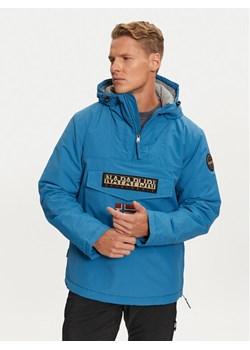 Napapijri Kurtka anorak Rainforest Winter 3 NP0A4GMC Niebieski Regular Fit ze sklepu MODIVO w kategorii Kurtki męskie - zdjęcie 182756051