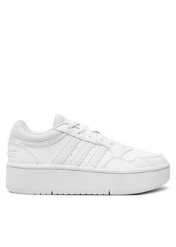 adidas Sneakersy Hoops 3.0 Bold J IG6973 Biały ze sklepu MODIVO w kategorii Buty sportowe dziecięce - zdjęcie 182756062