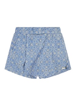 Guess Szorty materiałowe J3RD20 WF6Q0 Niebieski Loose Fit ze sklepu MODIVO w kategorii Spodenki dziewczęce - zdjęcie 182756073