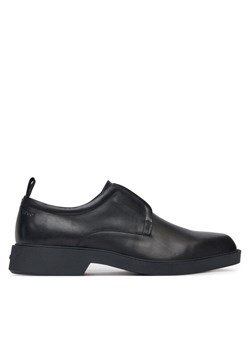 HUGO Półbuty Iker 50541800 Czarny ze sklepu MODIVO w kategorii Buty eleganckie męskie - zdjęcie 182756161
