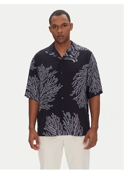 BOSS Koszula Lapisy_M 50538280 Granatowy Relaxed Fit ze sklepu MODIVO w kategorii Koszule męskie - zdjęcie 182756211