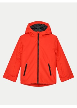 4F Kurtka narciarska 4FJWAW24TTJAM532 Czerwony Regular Fit ze sklepu MODIVO w kategorii Kurtki dziewczęce - zdjęcie 182756230