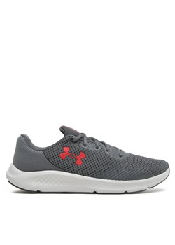Under Armour Buty do biegania UA Charged Pursuit 3 3024878-108 Szary ze sklepu MODIVO w kategorii Buty sportowe męskie - zdjęcie 182756240