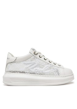 KARL LAGERFELD Sneakersy Kapri KL62511F Biały ze sklepu MODIVO w kategorii Buty sportowe damskie - zdjęcie 182756270