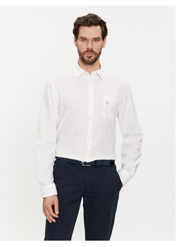 Guess Koszula F4GH00 WG3L0 Biały Regular Fit ze sklepu MODIVO w kategorii Koszule męskie - zdjęcie 182756344