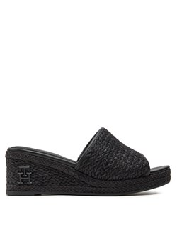 Tommy Hilfiger Espadryle FW0FW07927 Czarny ze sklepu MODIVO w kategorii Klapki damskie - zdjęcie 182756350
