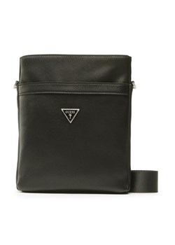 Guess Saszetka Certosa Saffiano Smart HMECSA P3199 Czarny ze sklepu MODIVO w kategorii Saszetki - zdjęcie 182756361