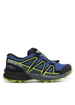 Salomon Buty do biegania Speedcross Cswp J 417258 09 M0 Niebieski ze sklepu MODIVO w kategorii Buty trekkingowe dziecięce - zdjęcie 182756364