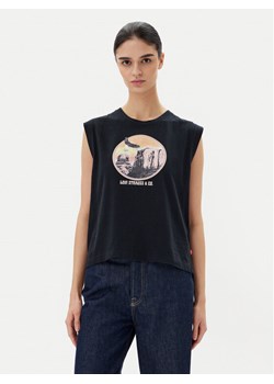 Levi's® Top Graphic 001MW-0003 Czarny Standard Fit ze sklepu MODIVO w kategorii Bluzki damskie - zdjęcie 182756383
