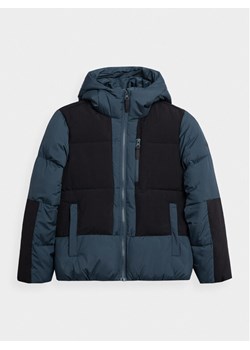 4F Kurtka zimowa 4FJAW23TDJAM276 Niebieski Regular Fit ze sklepu MODIVO w kategorii Kurtki chłopięce - zdjęcie 182756431
