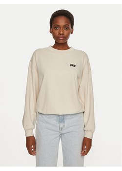 Gap Bluza 476351-01 Beżowy Regular Fit - id: 0000304454097 - marki Gap - 182756474 Gap Bluza 476351-01 Beżowy Regular Fit ze sklepu MODIVO w kategorii Bluzy damskie - zdjęcie 182756474