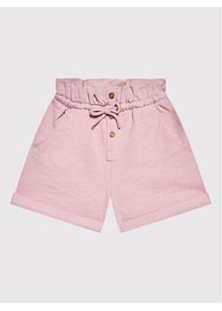United Colors Of Benetton Szorty materiałowe 3BGUC900C Różowy Regular Fit ze sklepu MODIVO w kategorii Spodenki dziewczęce - zdjęcie 182756511