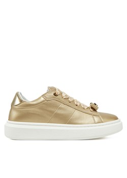 Calvin Klein Jeans Sneakersy Low Cut Lace-Up Sneaker V4A9-83046-1322 M Złoty ze sklepu MODIVO w kategorii Buty sportowe dziecięce - zdjęcie 182756514