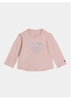 Tommy Hilfiger Bluzka KN0KN01917 Różowy Regular Fit ze sklepu MODIVO w kategorii Kaftaniki i bluzki - zdjęcie 182756540