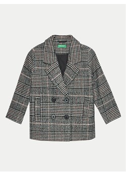 United Colors Of Benetton Płaszcz przejściowy 2SNQCN04S Szary Regular Fit ze sklepu MODIVO w kategorii Płaszcze dziewczęce - zdjęcie 182756571