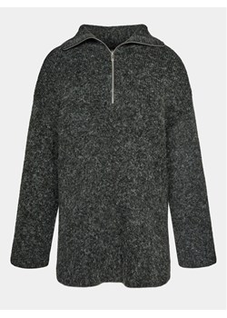 Gina Tricot Sweter 21066 Szary Regular Fit ze sklepu MODIVO w kategorii Swetry damskie - zdjęcie 182756640