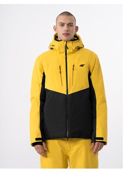 4F Kurtka narciarska 4FAW23TTJAM284 Żółty Regular Fit ze sklepu MODIVO w kategorii Kurtki męskie - zdjęcie 182756654