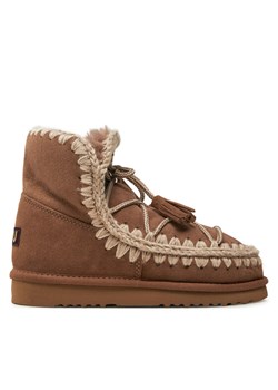 Mou Śniegowce Eskimo Scoubidoo Lace FW101124A Brązowy ze sklepu MODIVO w kategorii Śniegowce damskie - zdjęcie 182756661