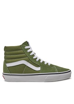 Vans Tenisówki SK8 Hi VN000CMXCIB1 Zielony ze sklepu MODIVO w kategorii Trampki męskie - zdjęcie 182756694