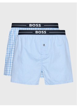 Boss Komplet 2 par bokserek Nos 50480056 Błękitny ze sklepu MODIVO w kategorii Majtki męskie - zdjęcie 182756731