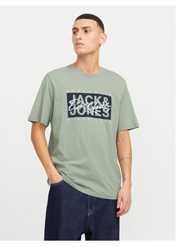 Jack&Jones T-Shirt Colton 12268439 Zielony Standard Fit ze sklepu MODIVO w kategorii T-shirty męskie - zdjęcie 182756761