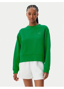 Lacoste Bluza SF5614 Zielony Oversize ze sklepu MODIVO w kategorii Bluzy damskie - zdjęcie 182756932
