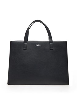 HUGO Torebka Bel 50490150 Czarny ze sklepu MODIVO w kategorii Torby Shopper bag - zdjęcie 182756994