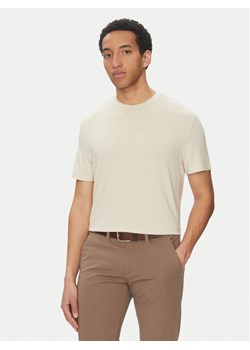 Marciano Guess T-Shirt 5GHI00 6315A Beżowy Regular Fit ze sklepu MODIVO w kategorii T-shirty męskie - zdjęcie 182757064